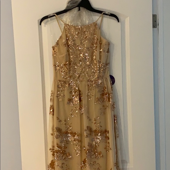Windsor Dresses & Skirts - Windsor Gold Sequin Dress